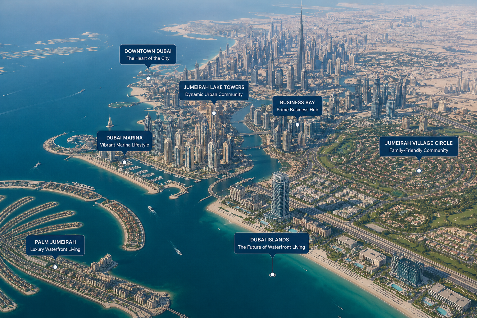 Best Areas for Dubai Property Investment