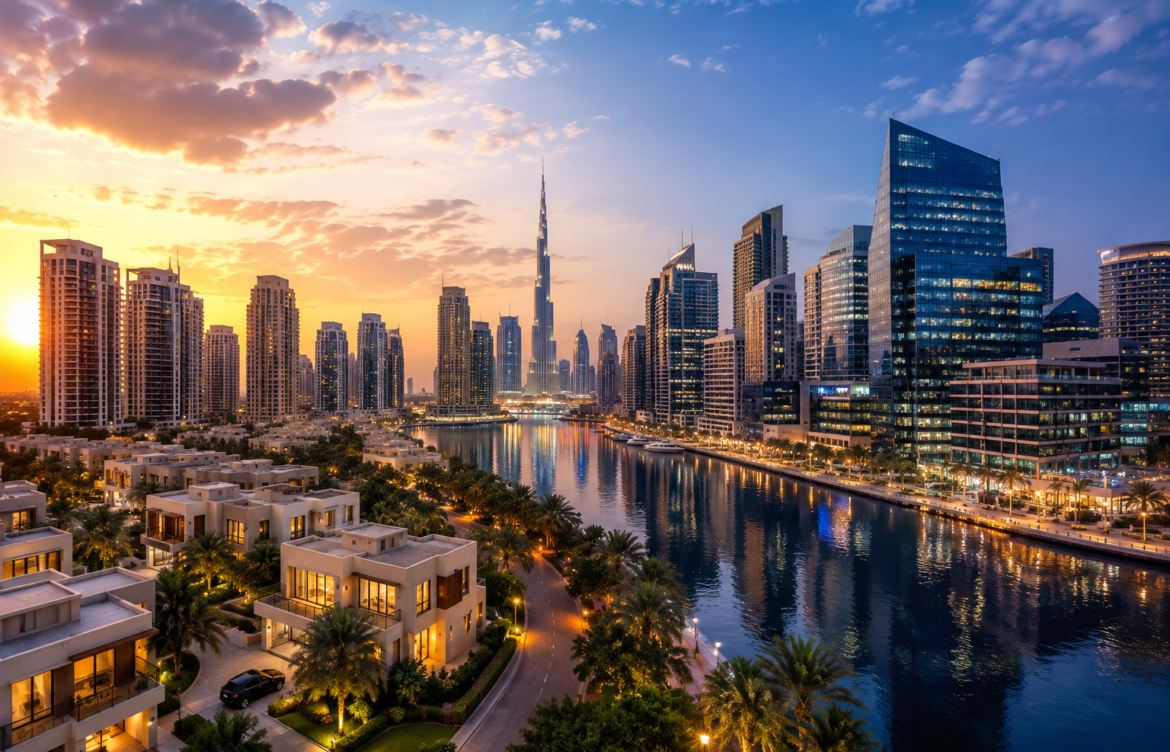 Residential vs commercial real estate in Dubai