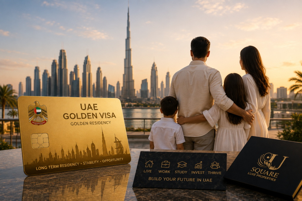 UAE Golden Visa benefits for property investors and families